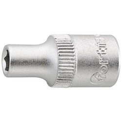 Klucz nasadowy DIN 3124 1/4'' 4,5mm FORTIS