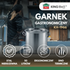 Garnek gastronomiczny ze stali nierdzewnej Ø40 cm, pojemność 50 l KINGHoff