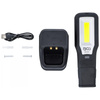 Lampa robocza COB-LED składana ze stacją ładowania, BGS 85347