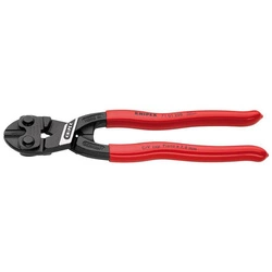 CoBolt® kompaktowe szczypce tnące do sworzni, drutów z rękojeściami powlekanymi tworzywem sztucznym 200 mm KNIPEX 71 01 200