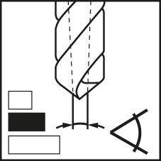 Wiertło kręte DIN338 HSS, TiN-TiP, kształt C 6,1mm FORMAT