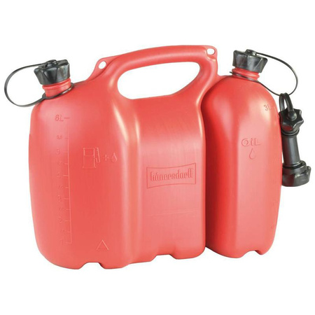 Podwójny kanister PROFI 6+3L paliwa benzyny oleju
