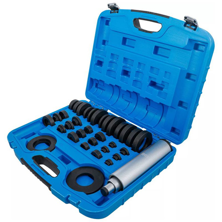 Zestaw uniwersalnych ściągaczy do łożysk i tulei nylon 36 szt., BGS 8670