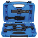 Zestaw udarowych kluczy oczkowych dwunastokątnych / profil E (Torx) 5 szt., BGS 35310