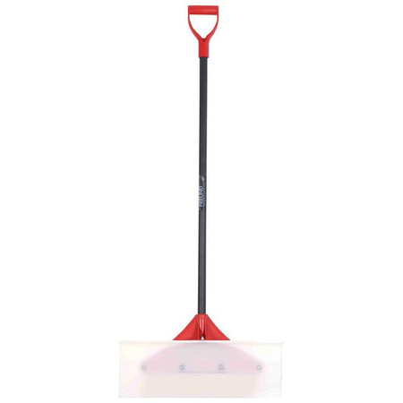 Szufla do odgarniania śniegu 610x200mm trzonek do włókna szklanego dł. 140cm