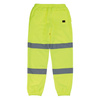 Jaskrawe spodnie dresowe żółto-granaowe z odblaskami, rozmiar XL, Scruffs T56390