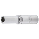 Głęboka sześciokątna nasadka 1/4"; napęd 6,3 mm (1/4"), BGS 10670