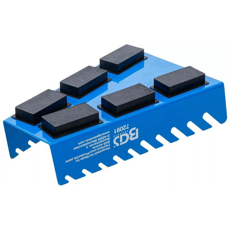 Uchwyt magnetyczny do kluczy płaskich / oczkowych metal 10 miejsc, BGS 72091