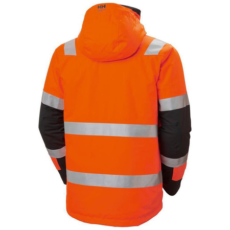 Kurtka zimowa ALNA ostrzegawczy pomarańcz/heban rozmiar S Helly Hansen