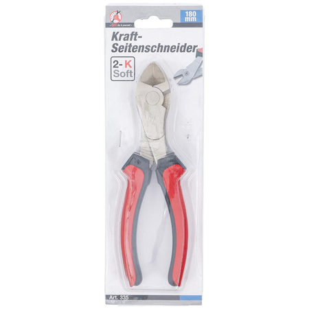 Szczypce tnące boczne 180 mm, BGS Diy 335