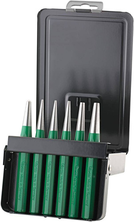 Zestaw przebijaków 2-6mm 6szt FORTIS