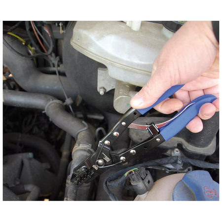 Szczypce do opasek zaciskowych 245 mm 0-38 mm, BGS 8412