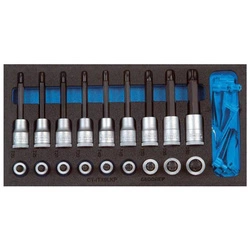 Modul narzędziowy CT1/3 - nasadki wkrętakówe Torx GEDORE