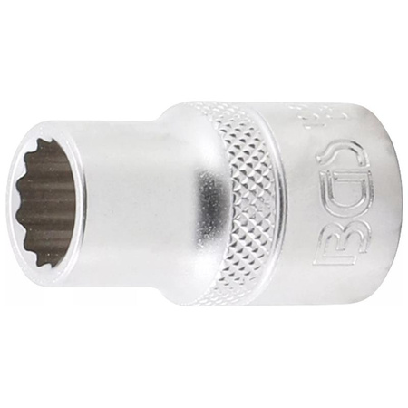 Dwunastokątna nasadka 12 mm; napęd 12,5 mm (1/2"), BGS 10632