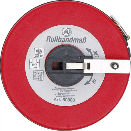 Miara zwijana 12,5 mm x 20 m, BGS DIY 50880