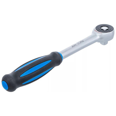 Grzechotka dwukierunkowa z rękojeścią obrotową 12,5 mm (1/2"), BGS 107