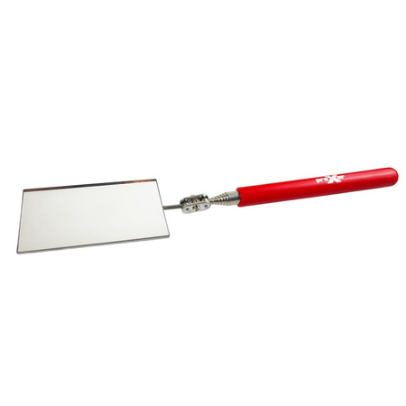 Lusterko inspekcyjne teleskopowe prostokątne 50x88 mm, uchwyt 750 mm PRAXER