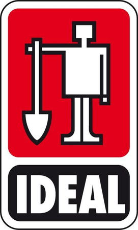 Grabie druciane 48 cm bez trzonka IDEAL