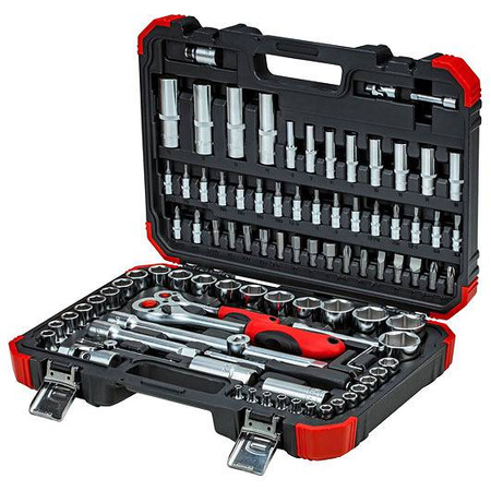 Zestaw kluczy nasadowych 1/4"+1/2" 94-częściowy GEDORE RED, R46003094