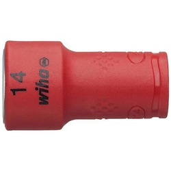 Końcówka wymienna klucza nasadowego 6-kątna 1/4" 14mm VDE Wiha