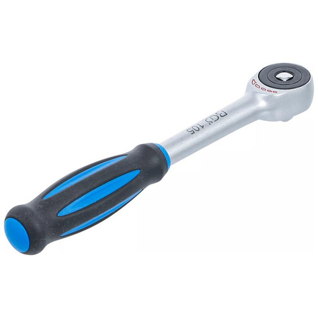 Grzechotka dwukierunkowa z rękojeścią obrotową 6,3 mm (1/4"), BGS 105