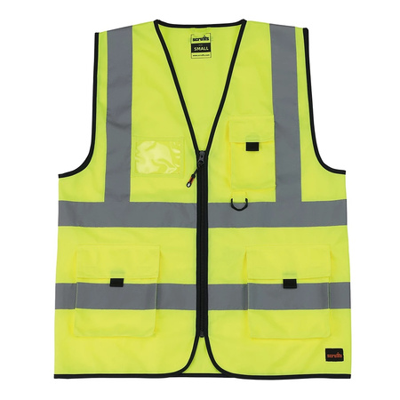 Kamizelka odblaskowa, żółta, Rozmiar M, Scruffs T56418
