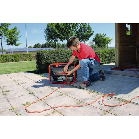 Agregat prądotwórczy benzynowy 2100 W, 15 l zbiornik, AVR, 2 gniazda 230 V, TC-PG 25/1/E5 EINHELL