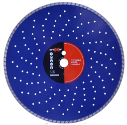 Tarcza diamentowa z otworami chłodzącymi T-TURBO COOL 350mm PRAXER