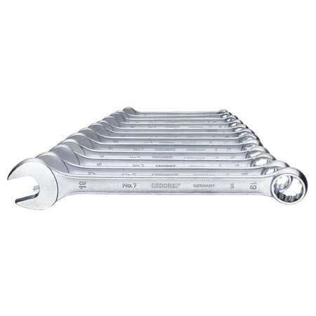 Zestawy 12 kluczy płasko-oczkowych 6-19 mm, profil-UD, Gedore 7-0112, 6091530