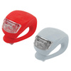 Lampki rowerowe LED na klips 2 szt., Silverline 752082