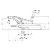 Docisk regulowany 7600-30 M12x14 AMF