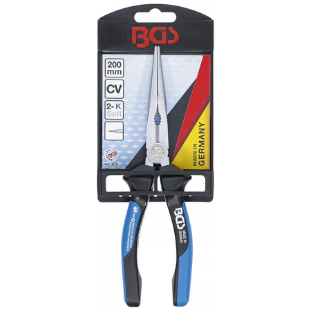 Szczypce telefoniczne z krawędzią tnącą proste 200 mm, BGS 672