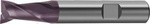 Frez trzpieniowy,krótki DIN6527, pełnowęglikowy, TiALN 2-ostrz.,chwyt HB 3mm GÜHRING