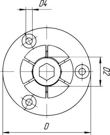 Trzpień mocujący XPA M16x42,00mm MITEE-BITE