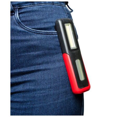 Lampa robocza 2 x 3W LED z akumulatorem i magnetyczną podstawą, GEDORE RED, R95700023