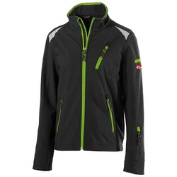 Kurtka dziecięca robocza softshell czarna 98-104 FORTIS