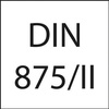 Kątownik płaski DIN875/II A 75x50mm HP