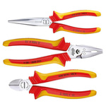 Zestaw 3 szczypiec VDE z podwójną izolacją, Gedore VDE S 8003 H, 1550594