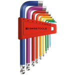 Zestaw 9 kluczy imbusowych z kulką 1,5-10 mm Rainbow PB Swiss Tools 212.H-10 RB