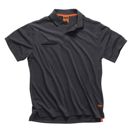 Koszulka robocza polo grafitowa Worker, Rozmiar S, Scruffs T54666