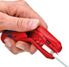 ErgoStrip® uniwersalne narzędzie do ściągania izolacji dla osób leworęcznych 135 mm KNIPEX 16 95 02 SB