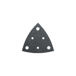 Papier ścierny trójkątny z otworami 80 mm, K60, rzep, VE 5, FEIN