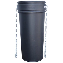 Rura zsypowa do gruzu czarna 110cm