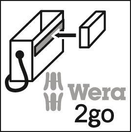 Zestaw 9 nasadek bitem TORX HF do grzechotki Zyklop 3/8" na zawieszce tekstylnej, Wera