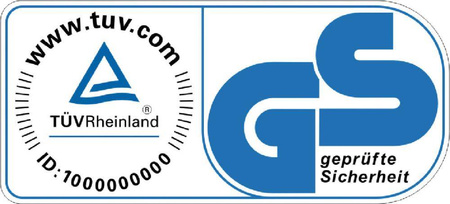 Krzesło tapicerowane konferencyjne do biura 4 szt niebieskie