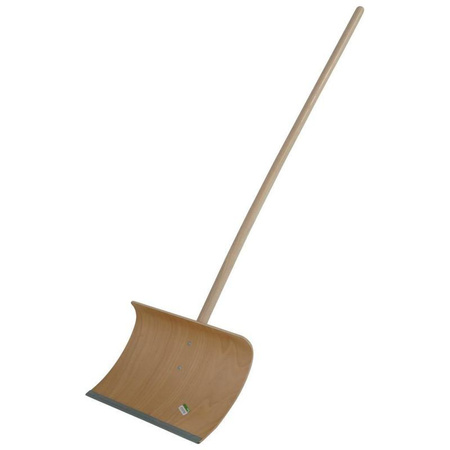 Szufla do śniegu ze sklejki szerokość 550mm trzonek drewniany dł. 150cm