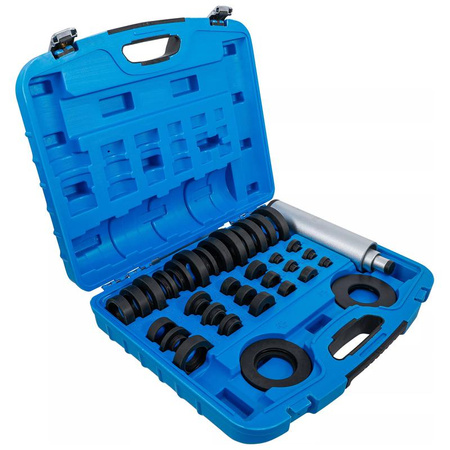 Zestaw uniwersalnych ściągaczy do łożysk i tulei nylon 36 szt., BGS 8670