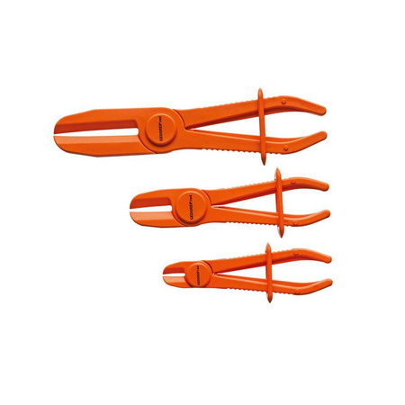 Zestaw 3 szczypiec zaciskowych do węży Ø 0-60 mm, GEDORE RED, R15151000