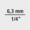 Komplet kluczy nasadowych 18-cz. 1/4'' FORTIS