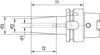 Uchwyt termokurczliwy DIN69863A, 3,0x60mm HAIMER